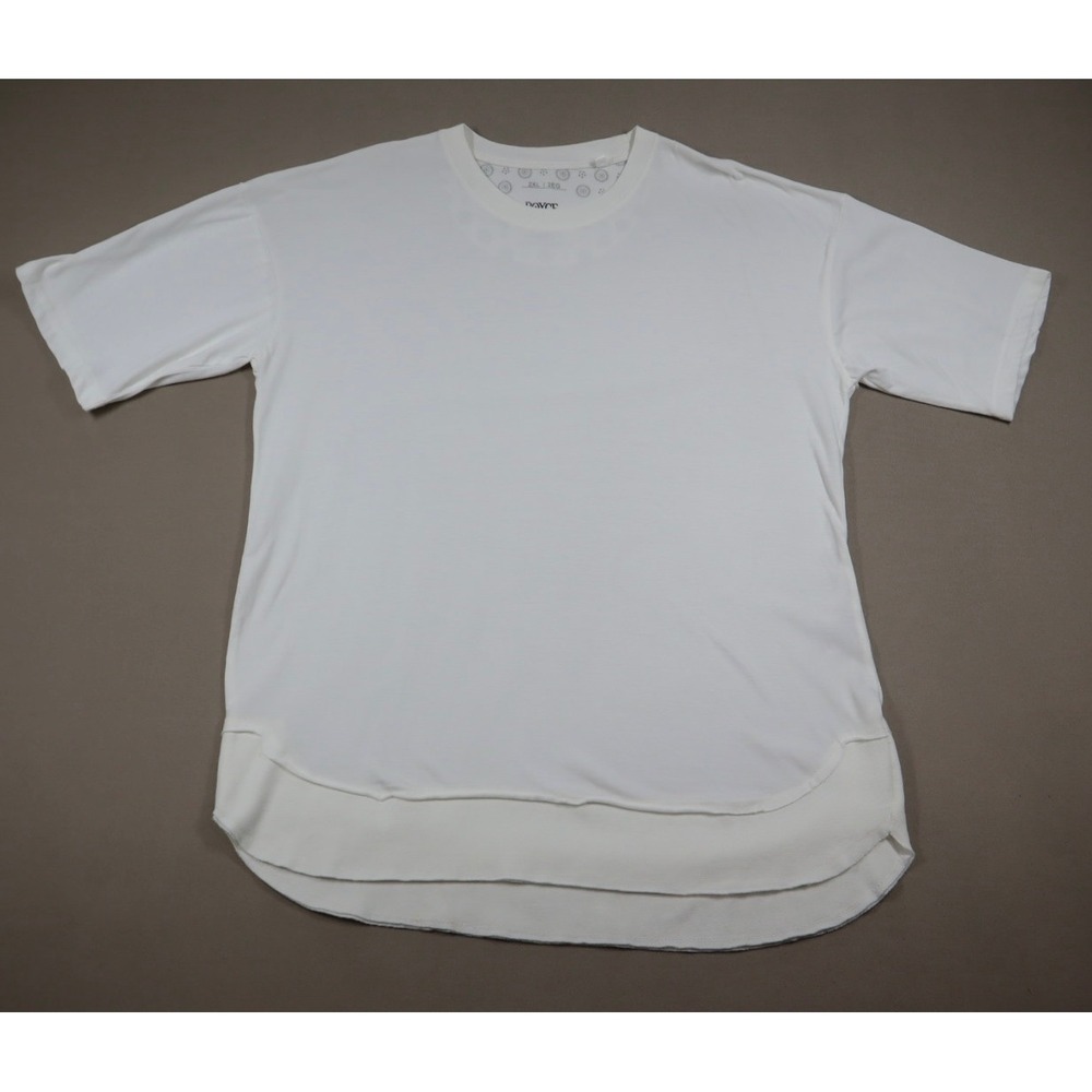 Royce Brand Women's Oversized Vintage Poncho Top - White -‎ Size 2XL